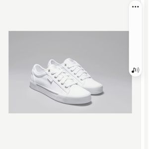 K SWISS White / Gull.Gray Canvas Sneaker - Sz 8 New w/ Box